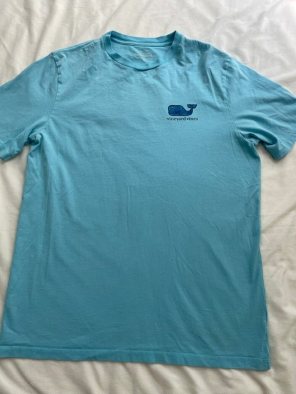 Vineyard Vines Men’s Short Sleeves 100% Cotton T-Shirt, Blue, Size M